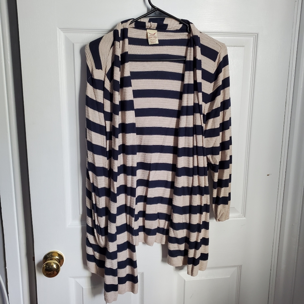 Striped cardigan